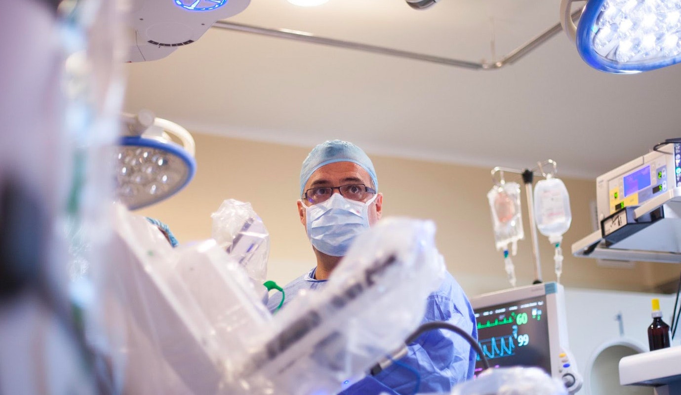cirugia prostata robot da vinci de